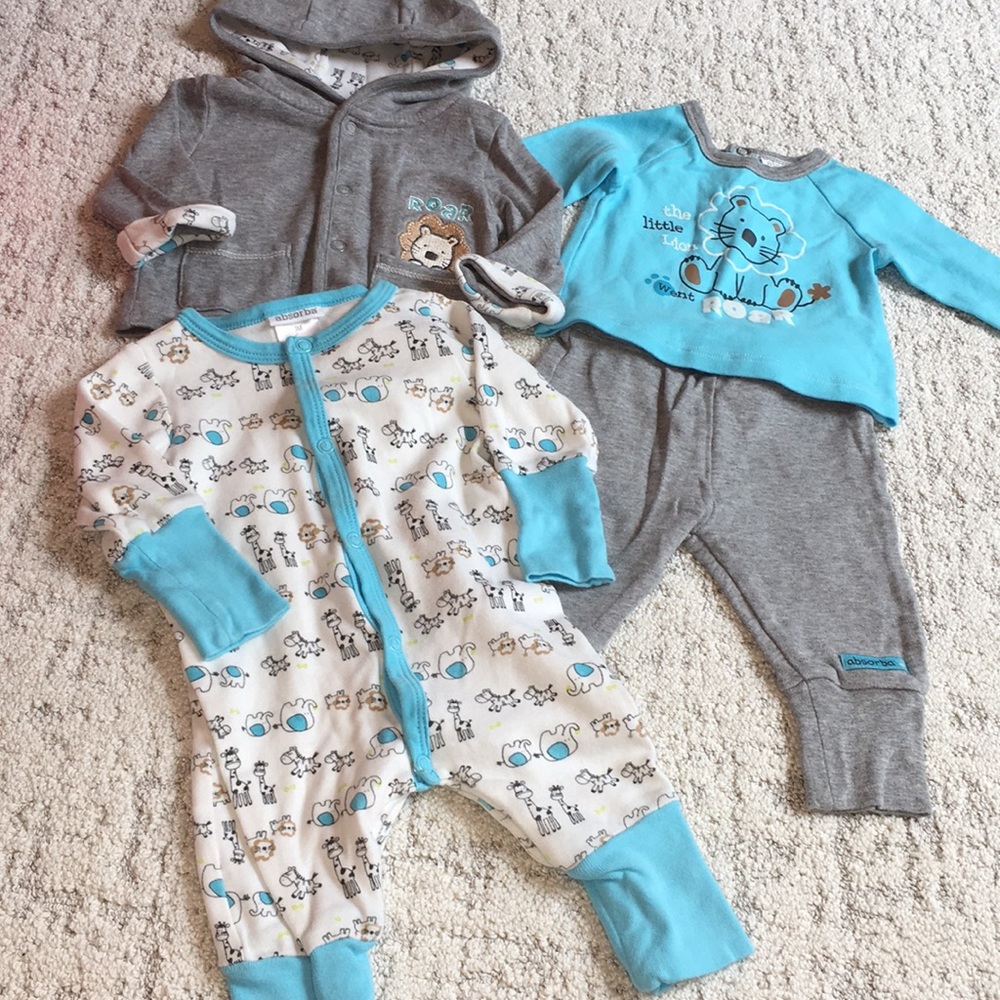 Baby boy 4 piece set